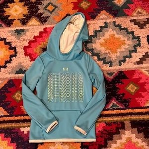 Under Armour hoodie - girls size small